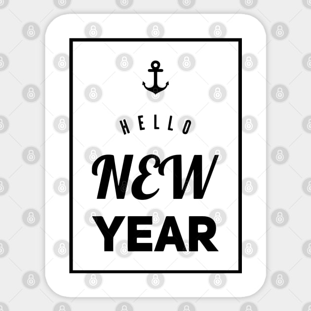 Happy Hello new year Sticker by Sunshineisinmysoul
